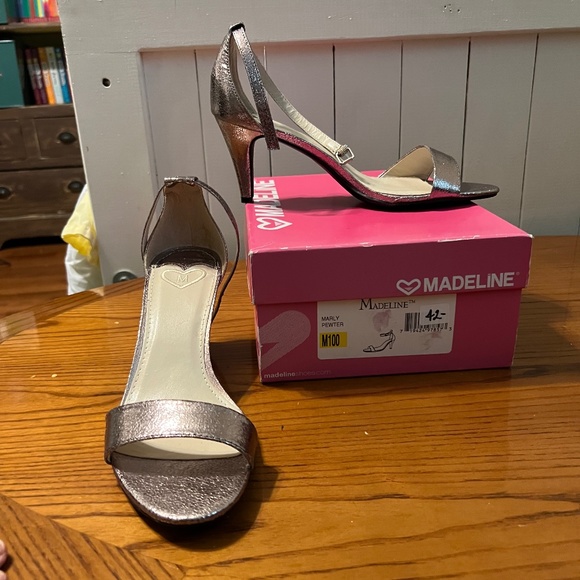 Madeline Shoes - Brand new in box Madeline Marley Pewter heels
